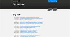 Desktop Screenshot of guifreelife.com